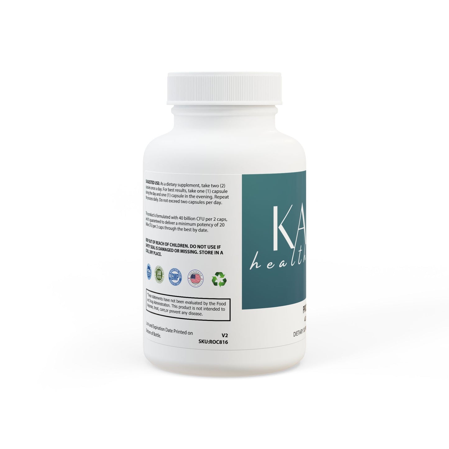 Kaleenhealth Probiotics Supplement