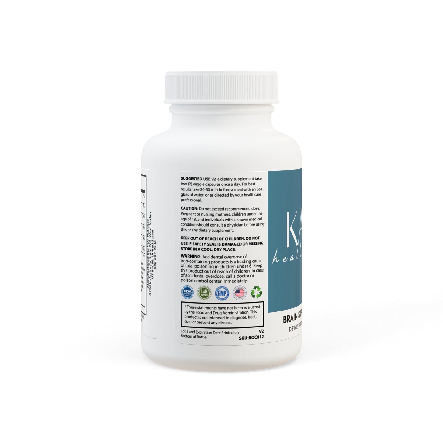 Kaleenhealth Brain Support Complex Supplement