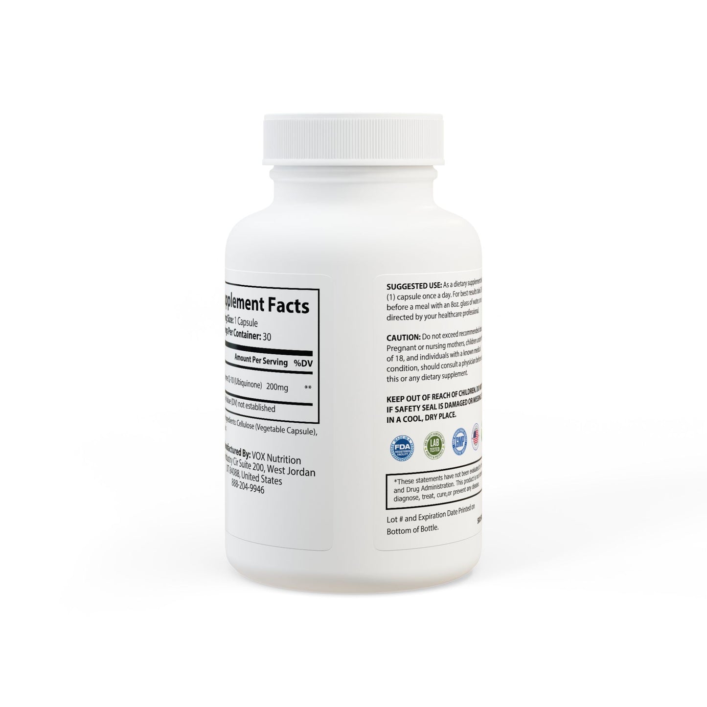 Kaleenhealth CoQ10 (Ubiquinone) Supplement