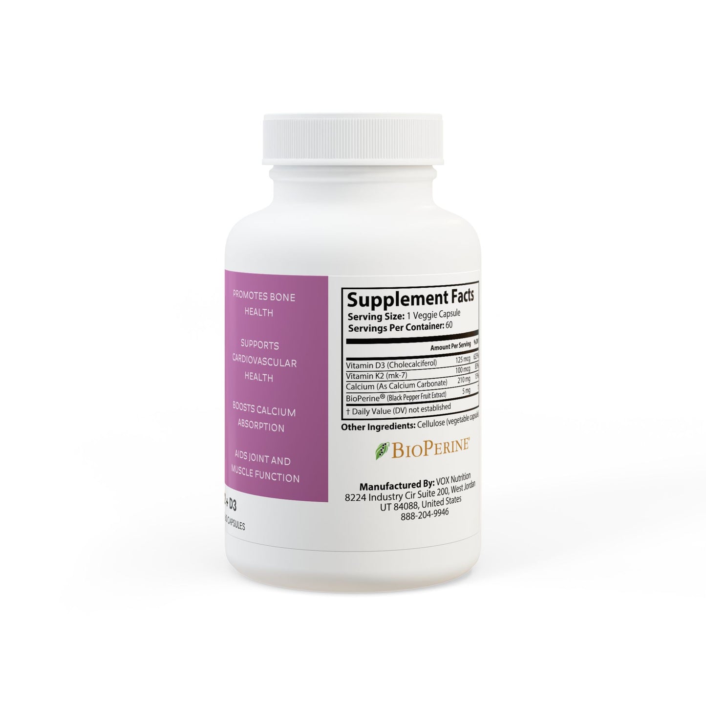 Kaleenhealth Vitamin K2 + D3 Supplement