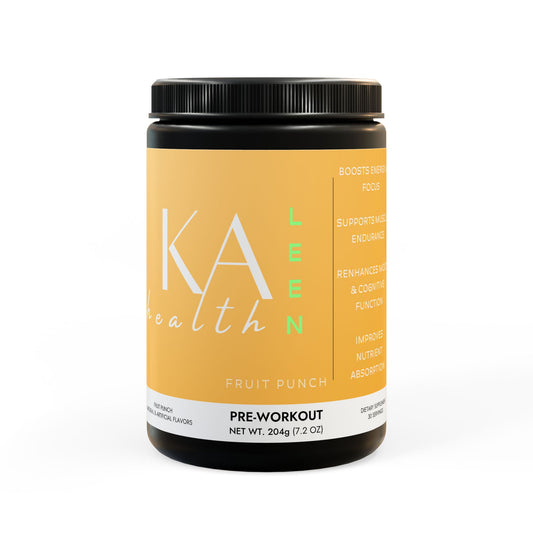 Kaleenhealth Pre-Workout Supplement, Fruit Punch