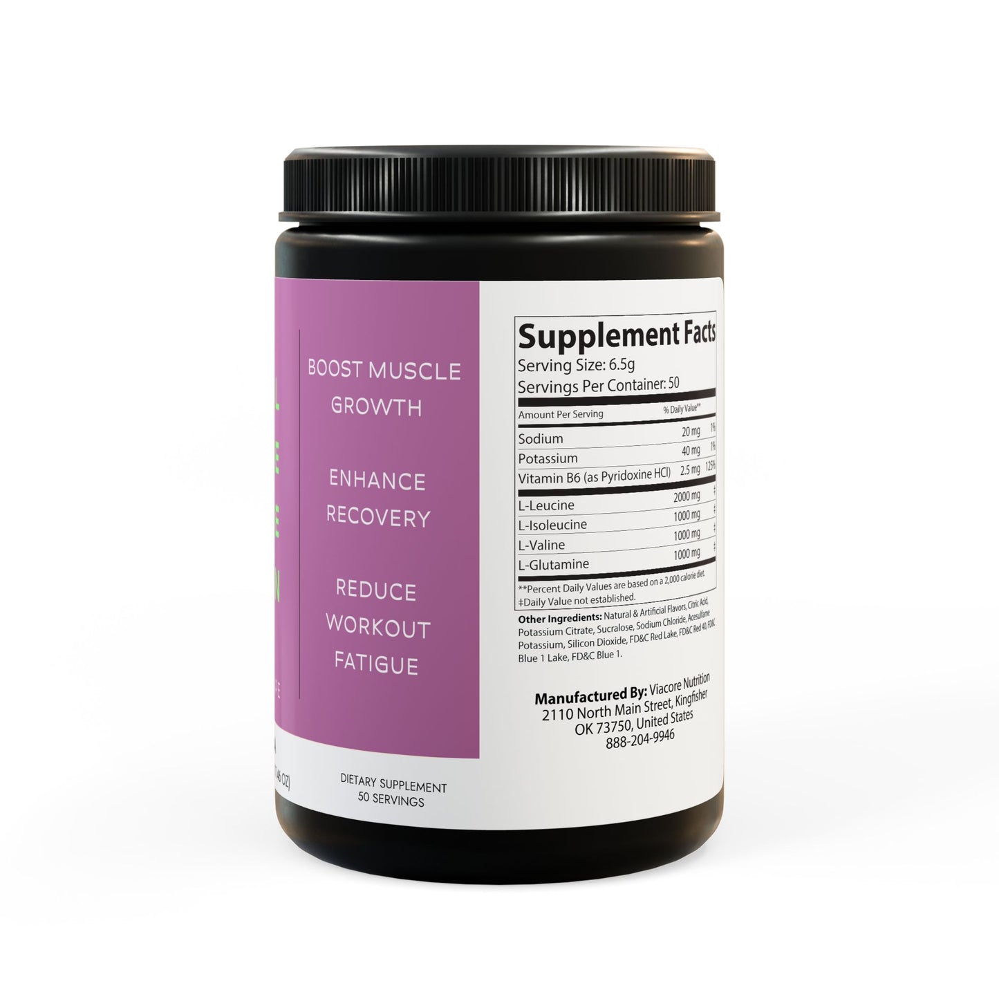 Kaleenhealth Grape BCAA Powder