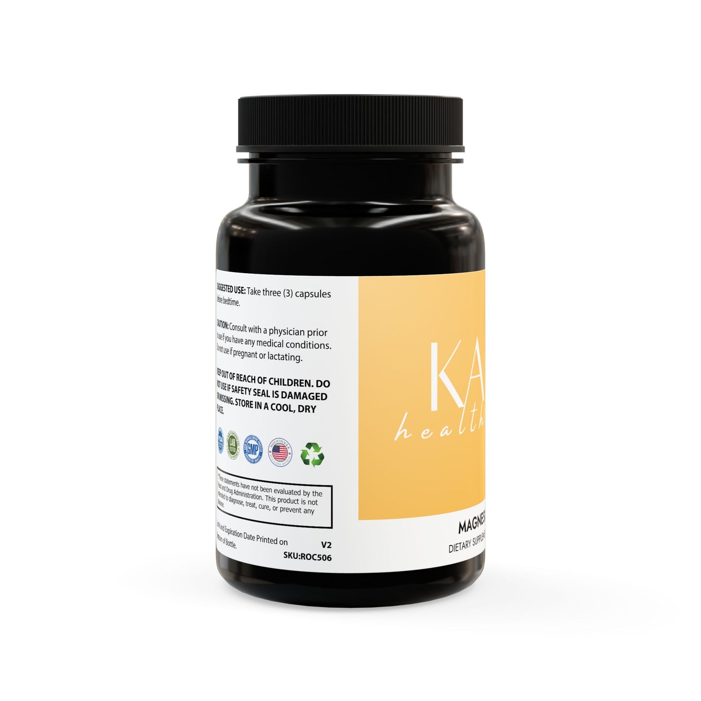 Kaleehealth Magnesium Zinc Supplement